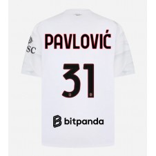 AC Milan Strahinja Pavlovic #31 Bortatröja 2026-27 Korta ärmar